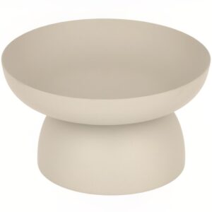 B&eacute;žov&yacute; kovov&yacute; podstavec Kave Home Kaili 14 cm