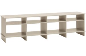 B&eacute;žov&yacute; lakovan&yacute; TV stolek Teulat Inari 180 x 40 cm