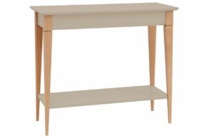 B&eacute;žov&yacute; lakovan&yacute; toaletn&iacute; stolek RAGABA MIMO 85 x 35 cm