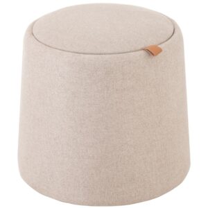 B&eacute;žov&yacute; l&aacute;tkov&yacute; taburet J-line Venij 45 cm s &uacute;ložn&yacute;m prostorem