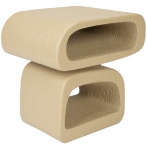 B&eacute;žov&yacute; odkl&aacute;dac&iacute; stolek ZUIVER EDDY 43 x 35 cm