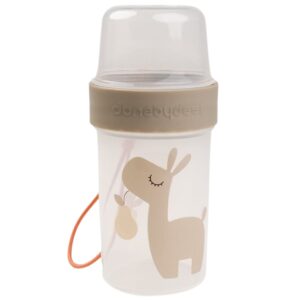 B&eacute;žov&yacute; plastov&yacute; kel&iacute;mek na svačinu Done by Deer Lalee