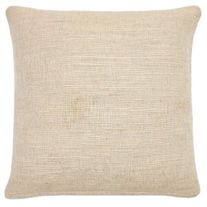 B&eacute;žov&yacute; povlak na pol&scaron;t&aacute;ř Kave Home Machiel 50&nbsp; x 50 cm