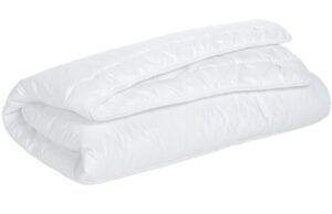 B&iacute;l&aacute; bavlněn&aacute; dětsk&aacute; přikr&yacute;vka Kave Home Gianela 60 x 120 cm