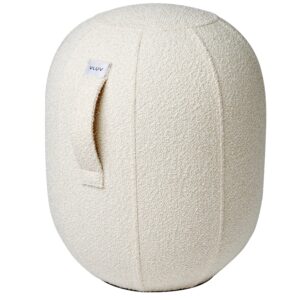 B&iacute;l&aacute; boucl&eacute; balančn&iacute; stolička VLUV KAPSUL DIVA 48 cm