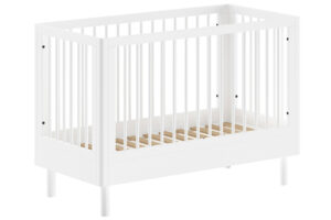 B&iacute;l&aacute; dřevěn&aacute; dětsk&aacute; post&yacute;lka Vipack Forrest 60 x 120 cm