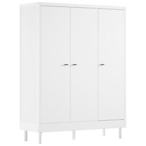 B&iacute;l&aacute; dřevěn&aacute; skř&iacute;ň Vipack Forrest 190 x 145 cm