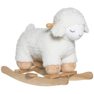 B&iacute;l&aacute; houpac&iacute; ovečka Bloomingville Laasrith