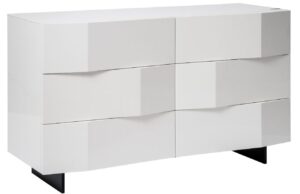 B&iacute;l&aacute; komoda Marco Barotti Linea Diamond 120 x 45 cm