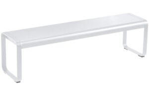 B&iacute;l&aacute; kovov&aacute; lavice Fermob Bellevie 161 cm