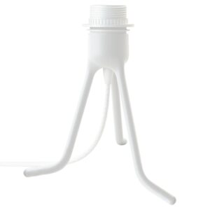 B&iacute;l&aacute; kovov&aacute; podstava ke st&iacute;nidlům UMAGE Tripod 18