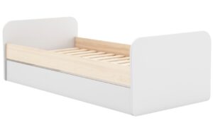 B&iacute;l&aacute; lakovan&aacute; dětsk&aacute; postel Marckeric Esteban II. 90 x 190 cm