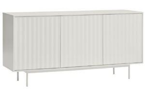 B&iacute;l&aacute; lakovan&aacute; komoda Teulat Sierra 159 x 42 cm