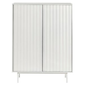 B&iacute;l&aacute; lakovan&aacute; komoda Teulat Sierra 97 x 45 cm