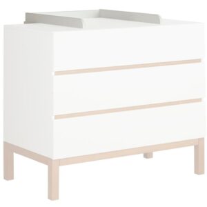 B&iacute;l&aacute; lakovan&aacute; n&aacute;stavba pro přebalovac&iacute; komodu Quax Indigo 72 x 52 cm