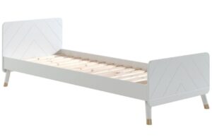 B&iacute;l&aacute; lakovan&aacute; postel Vipack Billy 90 x 200 cm