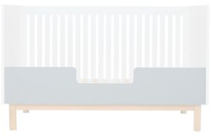 B&iacute;l&aacute; lakovan&aacute; z&aacute;brana na dětsk&eacute; postele Quax Mood 140 x 70 cm