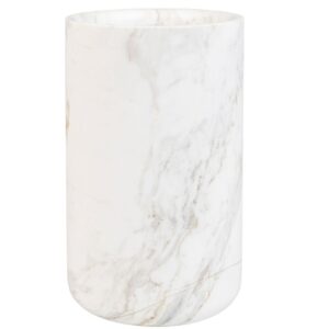 B&iacute;l&aacute; mramorov&aacute; v&aacute;za ZUIVER FAJEN