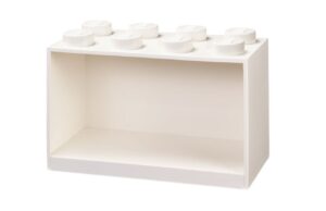 B&iacute;l&aacute; n&aacute;stěnn&aacute; police LEGO&reg; Storage 21 x 32 cm