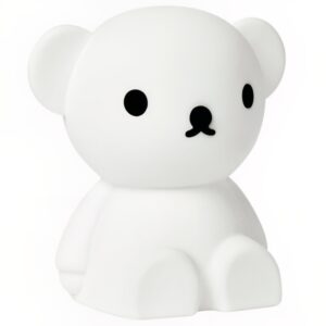 B&iacute;l&aacute; plastov&aacute; dětsk&aacute; LED lampa Mr. Maria Boris 10