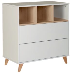 B&iacute;l&aacute; přebalovac&iacute; komoda Quax Loft 86 x 48 cm