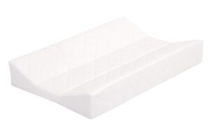 B&iacute;l&aacute; pro&scaron;&iacute;van&aacute; přebalovac&iacute; podložka Quax Quilted 67 x 44 cm