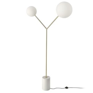 B&iacute;l&aacute; stojac&iacute; lampa Angel Cerd&aacute; No. 8048