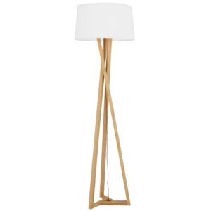 B&iacute;l&aacute; stojac&iacute; lampa Nova Luce Salino 164 cm