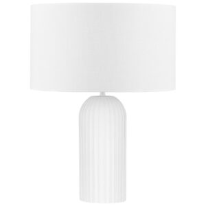 B&iacute;l&aacute; stoln&iacute; lampa Nova Luce Ammos