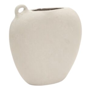 B&iacute;l&aacute; v&aacute;za Kave Home Neti 37 cm