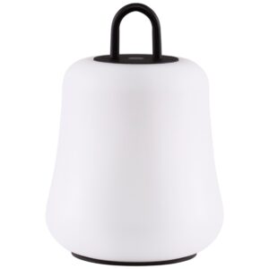 B&iacute;l&aacute; zahradn&iacute; stoln&iacute; LED lampa Nova Luce Jigra II.