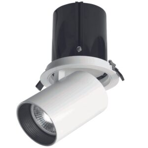 B&iacute;l&eacute; kovov&eacute; bodov&eacute; LED světlo Nova Luce Juno