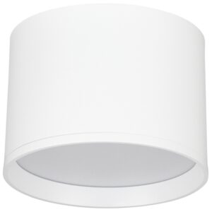 B&iacute;l&eacute; kovov&eacute; bodov&eacute; LED světlo Nova Luce Ziaza 12 cm