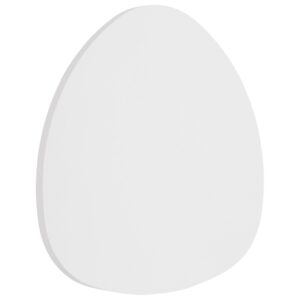 B&iacute;l&eacute; kovov&eacute; n&aacute;stěnn&eacute; LED světlo Nova Luce Atena 19