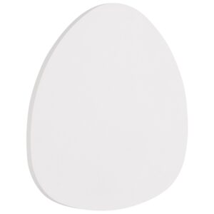 B&iacute;l&eacute; kovov&eacute; n&aacute;stěnn&eacute; LED světlo Nova Luce Atena 24