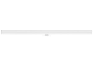 B&iacute;l&eacute; kovov&eacute; n&aacute;stěnn&eacute; LED světlo Nova Luce Glim 63 cm