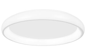 B&iacute;l&eacute; kovov&eacute; stropn&iacute; LED světlo Nova Luce Albi 61 cm
