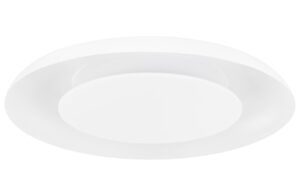 B&iacute;l&eacute; kovov&eacute; stropn&iacute; LED světlo Nova Luce Epos 60 cm