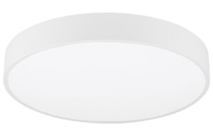 B&iacute;l&eacute; kovov&eacute; stropn&iacute; LED světlo Nova Luce Hadon 50 cm