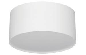 B&iacute;l&eacute; kovov&eacute; stropn&iacute; LED světlo Nova Luce Luldo 14 cm