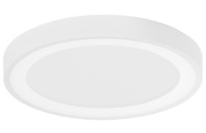 B&iacute;l&eacute; kovov&eacute; stropn&iacute; LED světlo Nova Luce Nodi 45 cm