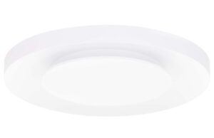 B&iacute;l&eacute; kovov&eacute; stropn&iacute; LED světlo Nova Luce Pada 60 cm
