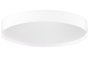 B&iacute;l&eacute; kovov&eacute; stropn&iacute; LED světlo Nova Luce Roi 40 cm