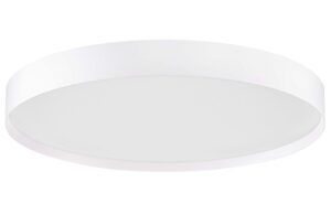 B&iacute;l&eacute; kovov&eacute; stropn&iacute; LED světlo Nova Luce Roi 50 cm