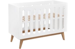 B&iacute;le lakovan&aacute; dětsk&aacute; post&yacute;lka Quax Trendy 60 x 120 cm