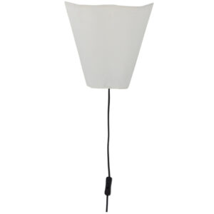 B&iacute;l&eacute; n&aacute;stěnn&eacute; světlo Bloomingville Janese