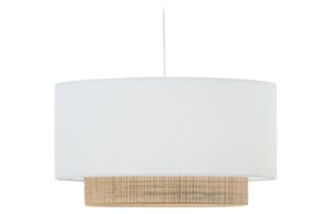 B&iacute;l&eacute; st&iacute;nidlo Kave Home Erna 60 cm