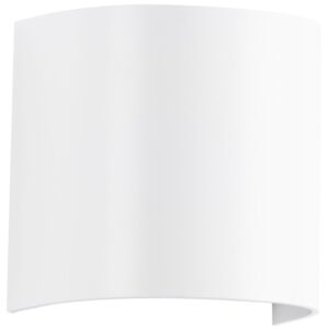 B&iacute;l&eacute; venkovn&iacute; n&aacute;stěnn&eacute; světlo Nova Luce York