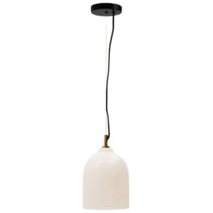 B&iacute;l&eacute; z&aacute;věsn&eacute; světlo Kave Home Shenli 15 cm