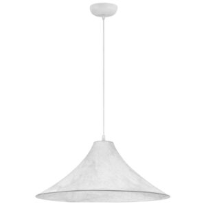 B&iacute;l&eacute; z&aacute;věsn&eacute; světlo Nova Luce Oket 65 cm